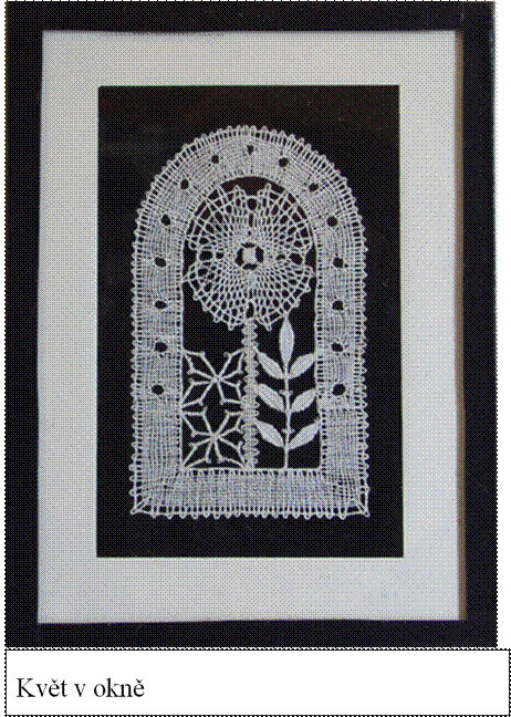 Okno s kvety